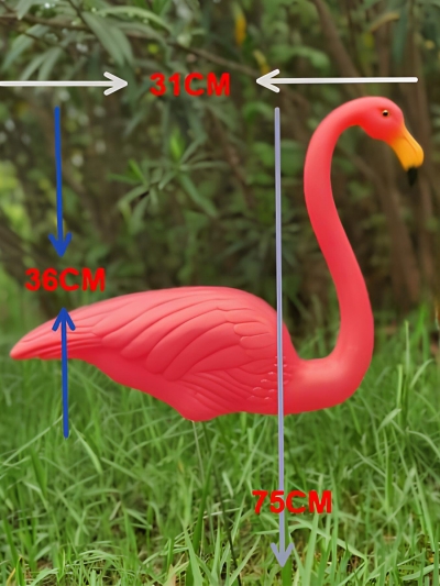 Фото: Комплект садовых фигурок фламинго Pink, 2 шт.-2 Комплект садовых фигурок фламинго Pink, 2 шт.-2