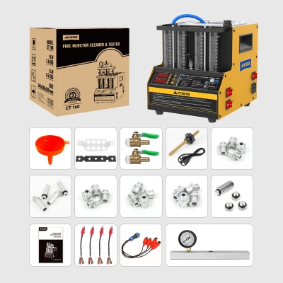 Фото: Стенд для очистки и тестирования форсунок AUTOOL CT160-6 Стенд для очистки и тестирования форсунок AUTOOL CT160-6