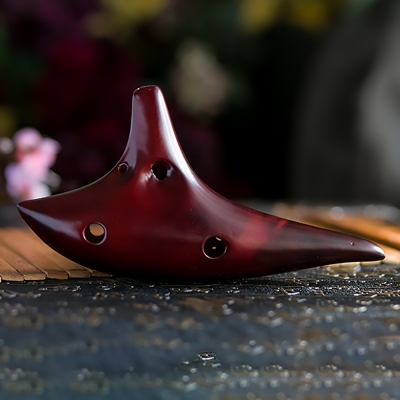 Фото: Окарина керамическая флейта Альто C brown-4 Окарина керамическая флейта Альто C brown-4