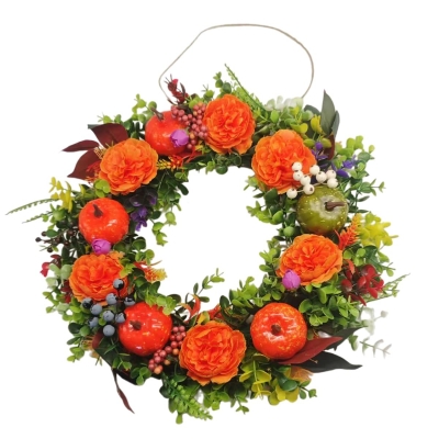 Фото: Венок декоративный Flower circle диаметр 40 см-1 Венок декоративный Flower circle диаметр 40 см-1