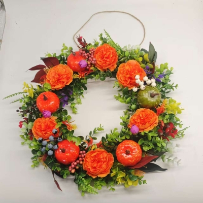 Фото: Венок декоративный Flower circle диаметр 40 см-4 Венок декоративный Flower circle диаметр 40 см-4