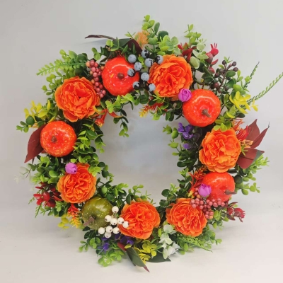 Фото: Венок декоративный Flower circle диаметр 40 см-3 Венок декоративный Flower circle диаметр 40 см-3